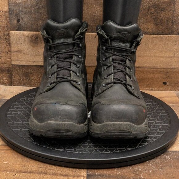 RED WINGS KING TOE ADC 2407 MENS BOOTS WORK BLACK LEATHER STEEL TOE SIZE 12D - Picture 2 of 9
